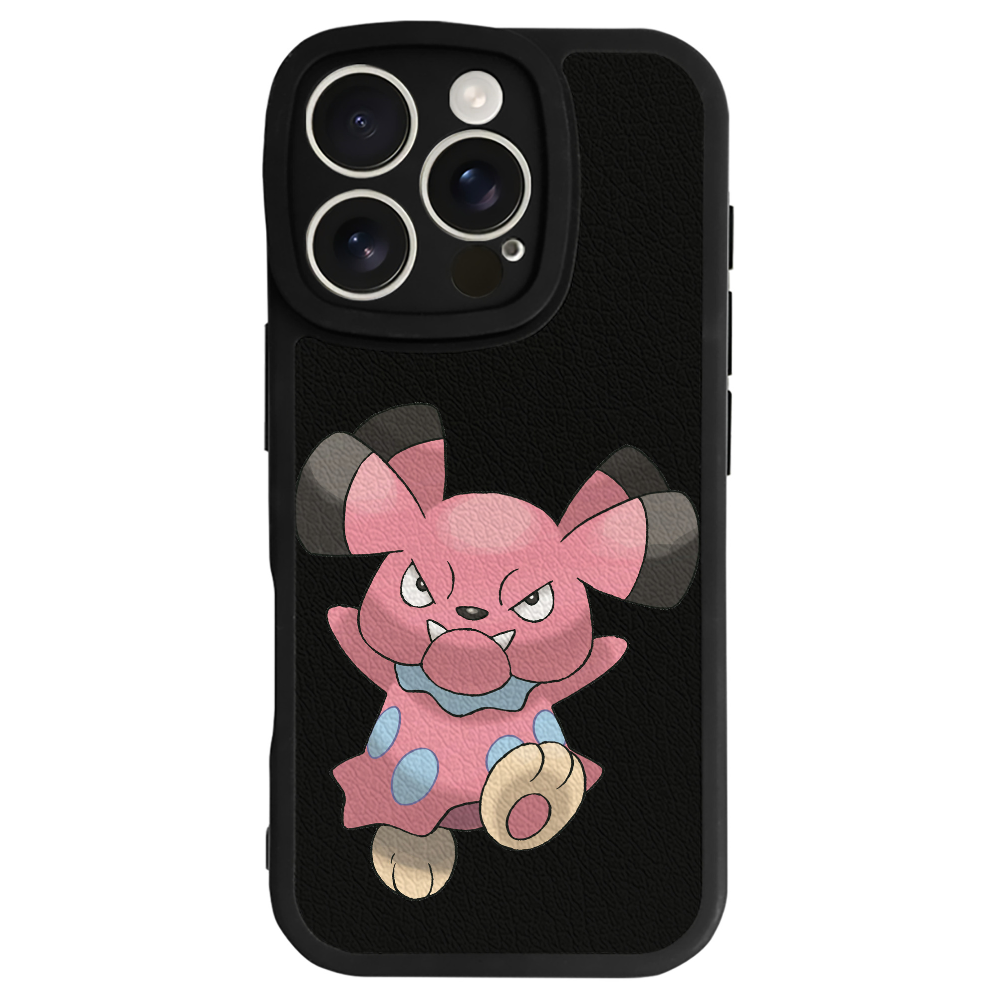 （画像用） ポケットモンスター Pokémon 【iPhone 16シリーズ対応】シリコンスマホケース（レザー調） 材質：シリコン